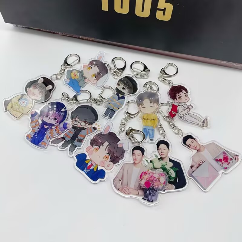 Phone Accessories China - Xiao Zhan cartoon anime keychain pendant,Q-version