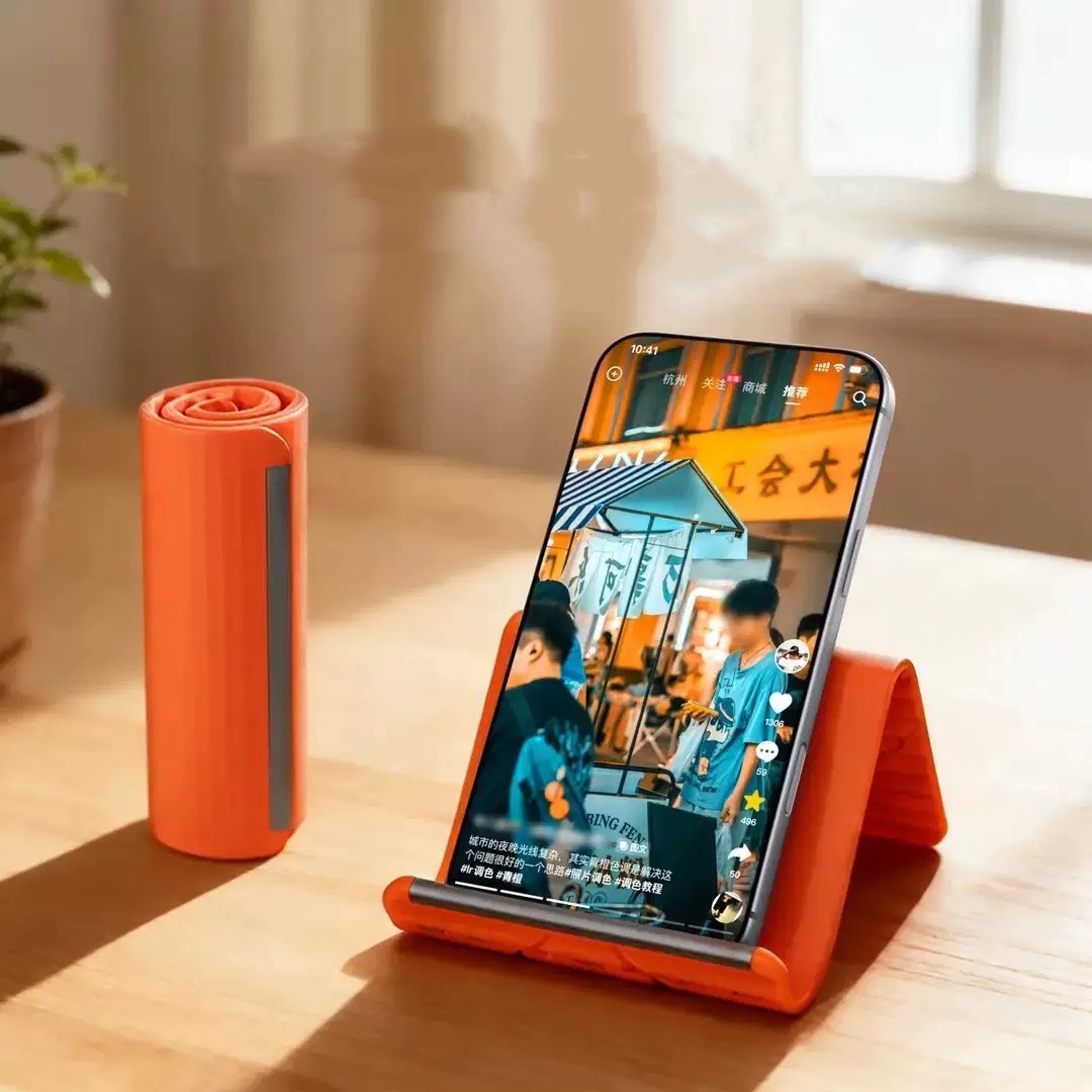 Desk Phone Stand - Lazy Portable Phone Stand Silicone Desktop
