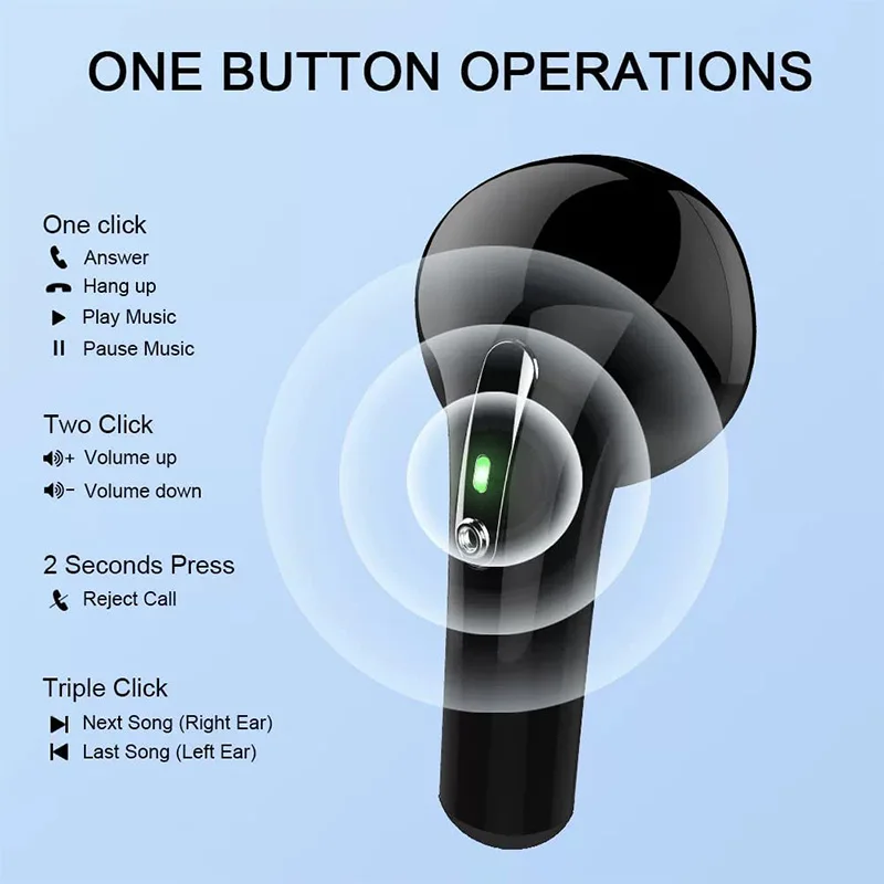 J97 TWS Bluetooth Earphone Tru - Phone Accessories Amazon ulasan dan harga