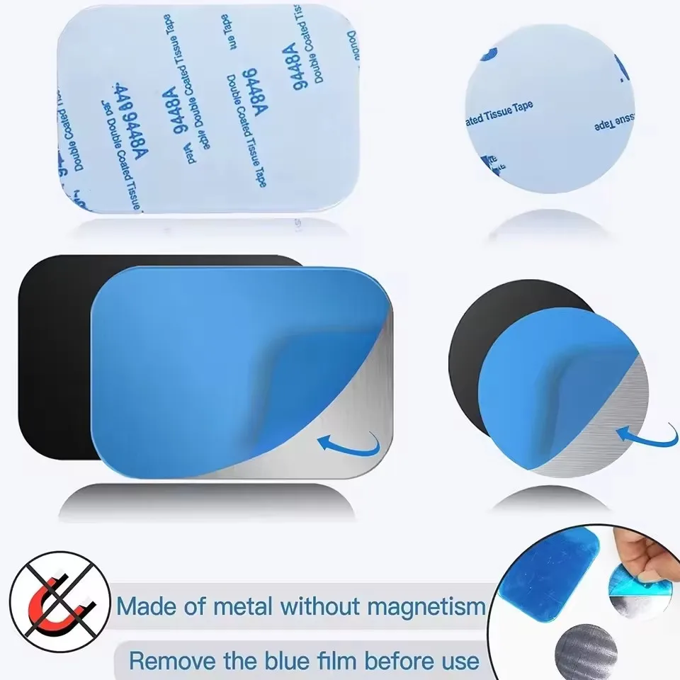 Metal Plate Disk For Magnetic  - Desk Phone Stand ulasan dan harga