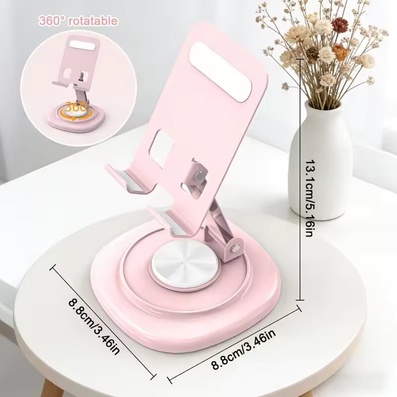 360 Degree Rotatable Foldable  - Desk Phone Stand ulasan dan harga