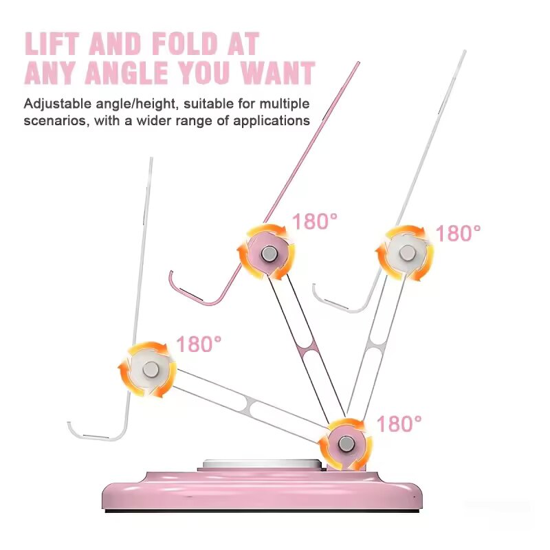 360 Degree Rotatable Foldable  - Desk Phone Stand ulasan dan harga