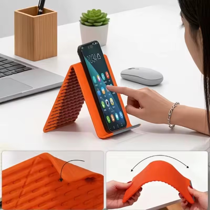 Lazy Portable Phone Stand Sili - Desk Phone Stand ulasan dan harga