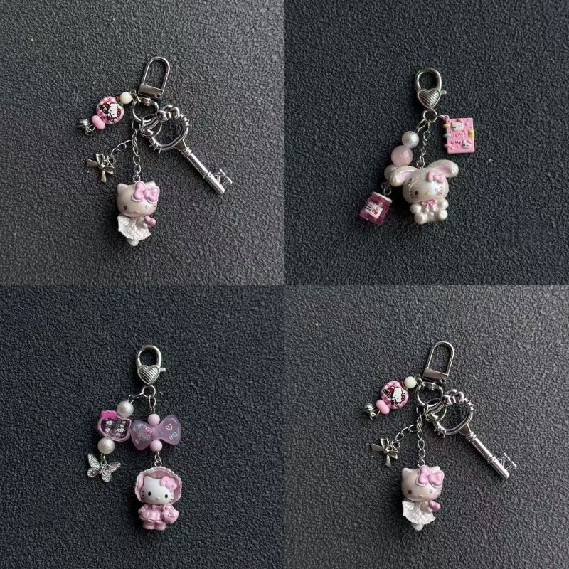 Kawaii Hello Kitty Pink Cat Bo - Phone Accessories Doll ulasan dan harga