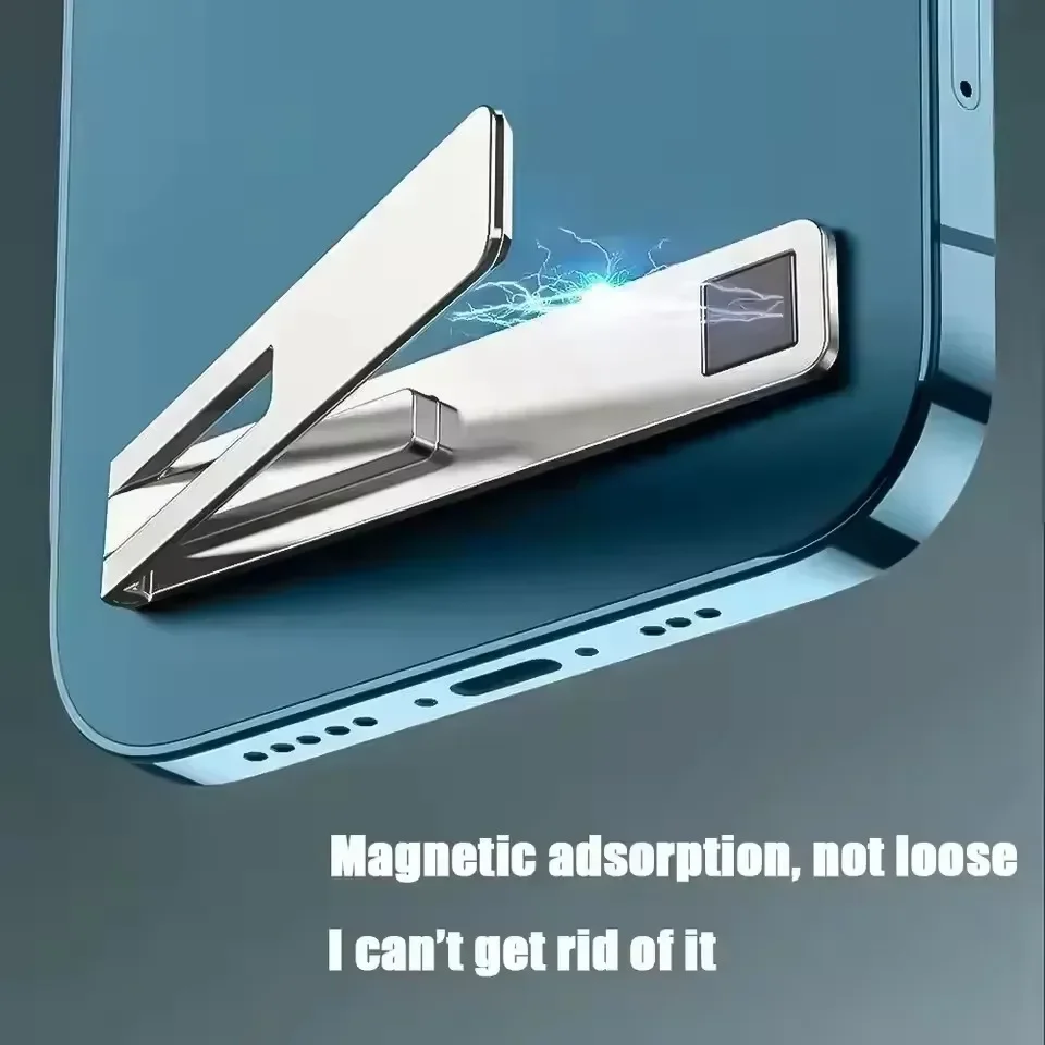 Magnetic Ultra Thin Foldable M - Desk Phone Stand ulasan dan harga