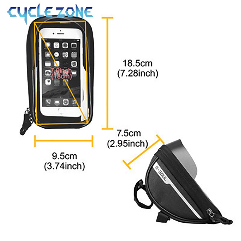 Mountain Bicycle Bag Touch Scr - Phone Zone Accessories & Repair Lake Charles Reviews ulasan dan harga