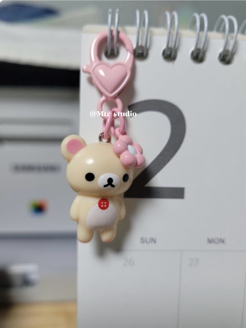 Kawaii Rilakkuma Lazy Bear Key - Phone Accessories Doll ulasan dan harga