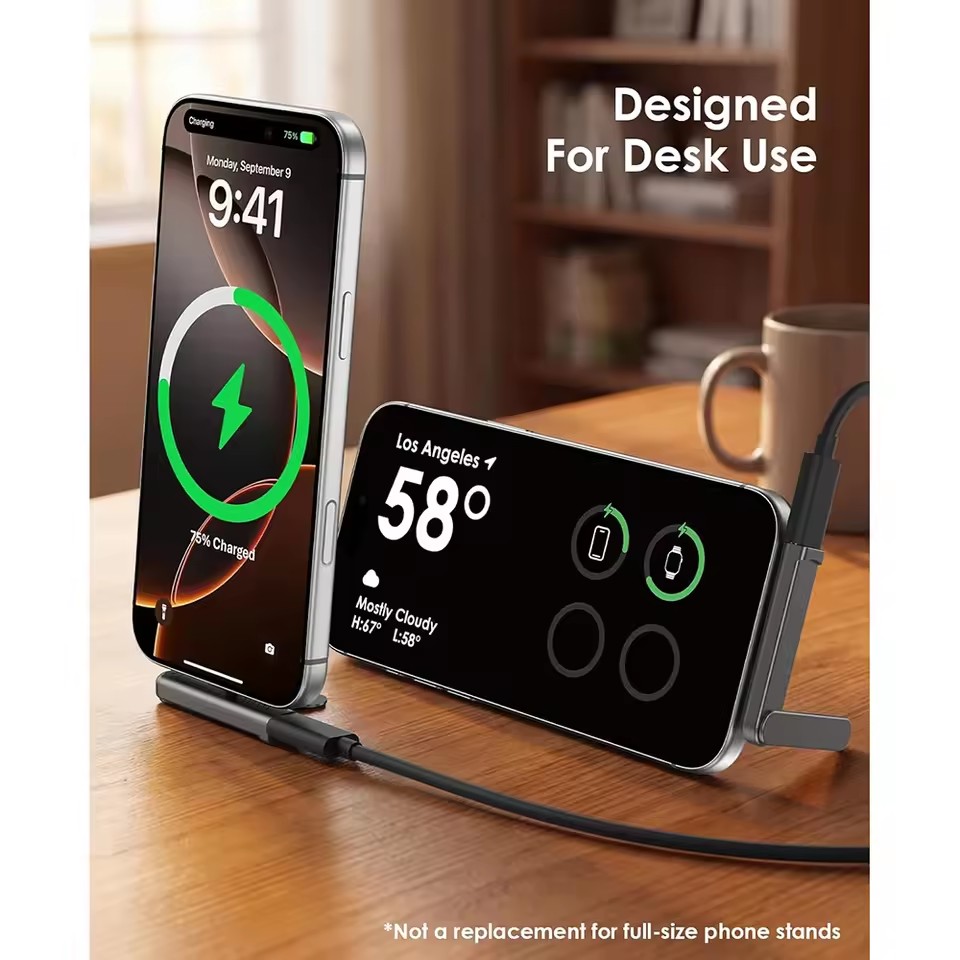 2/1PCS Portable USB C To 3.5mm - Desk Phone Stand ulasan dan harga