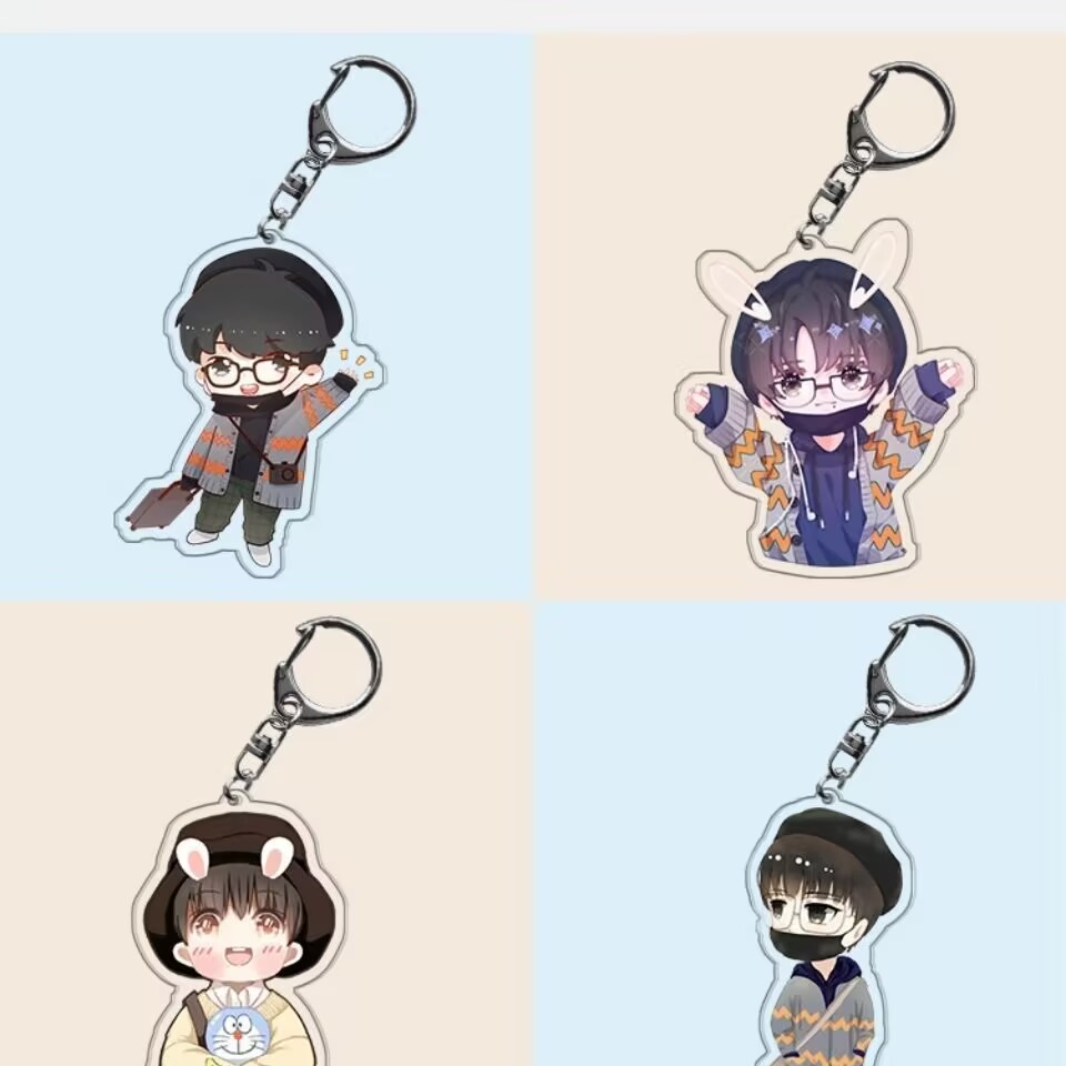 Xiao Zhan cartoon anime keycha - Phone Accessories China ulasan dan harga