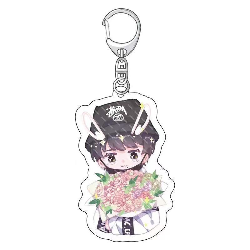 Xiao Zhan cartoon anime keycha - Phone Accessories China ulasan dan harga