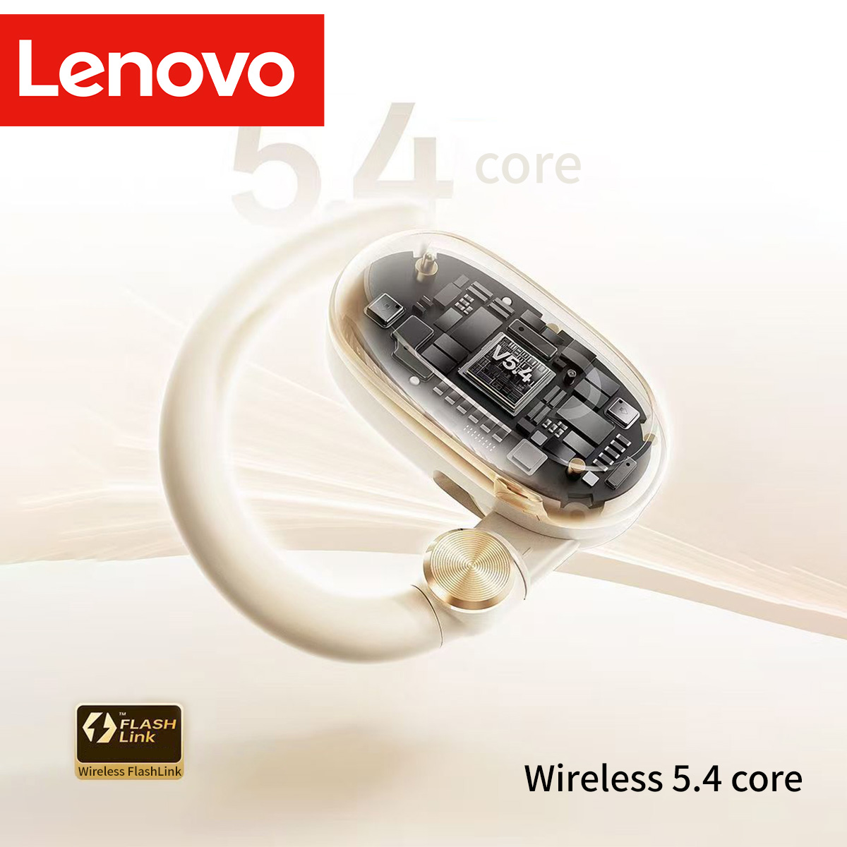 Lenovo EA366 Open-Ear Wireless - Phone Accessories Amazon ulasan dan harga