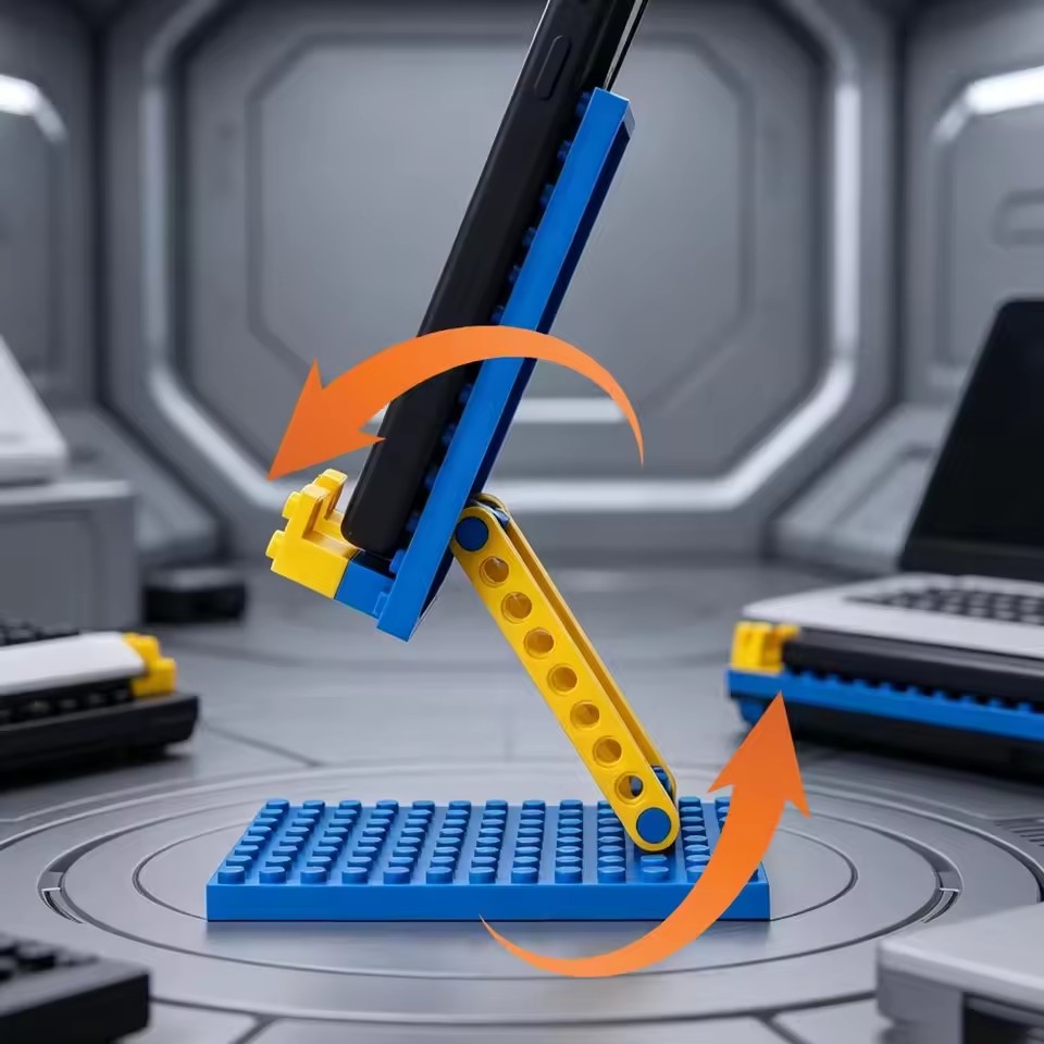Flexible Folding Phone Holder  - Desk Phone Stand ulasan dan harga
