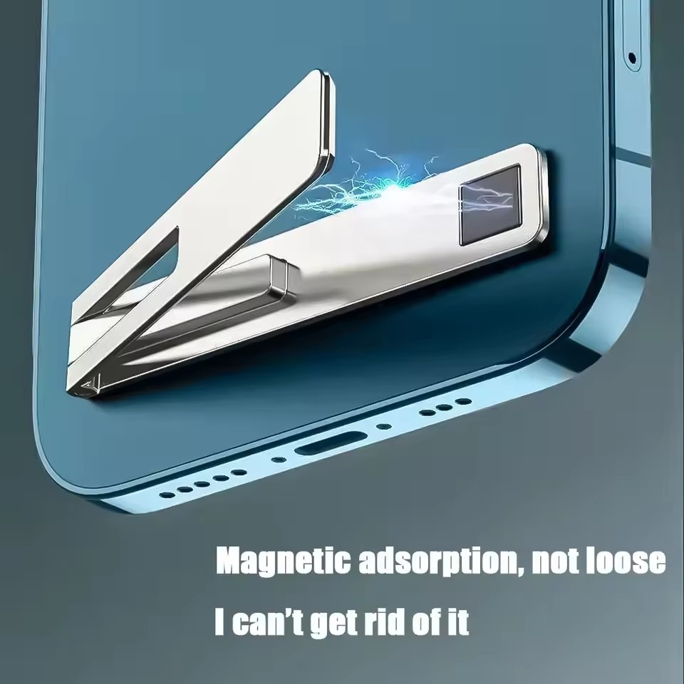 Invisible Ultra Thin Magnetic  - Desk Phone Stand ulasan dan harga