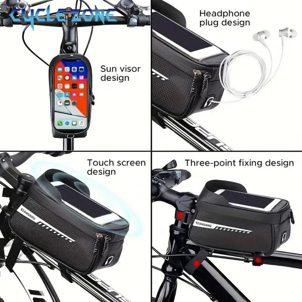 Bicycle Front Beam Bag Front T - Phone Zone Accessories & Repair Lake Charles Reviews ulasan dan harga