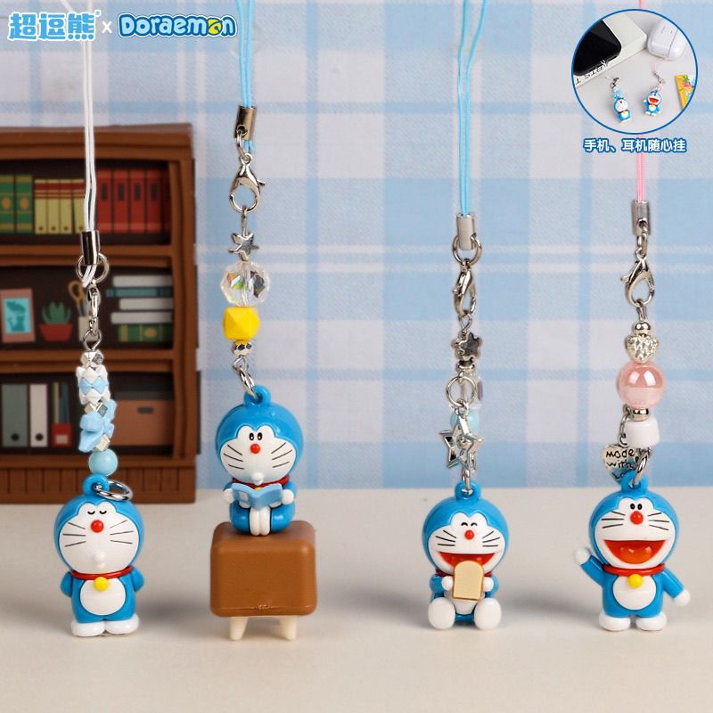 Doraemon Doll Keychain Creativ - Phone Accessories Doll ulasan dan harga