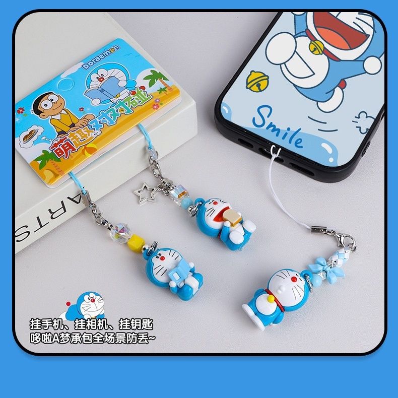 Doraemon Doll Keychain Creativ - Phone Accessories Doll ulasan dan harga