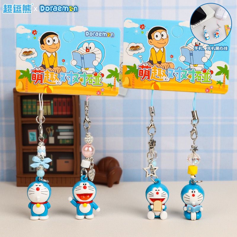 Doraemon Doll Keychain Creativ - Phone Accessories Doll ulasan dan harga