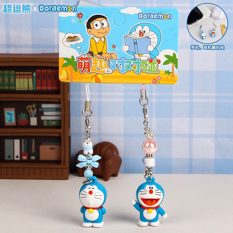 Doraemon Doll Keychain Creativ - Phone Accessories Doll ulasan dan harga