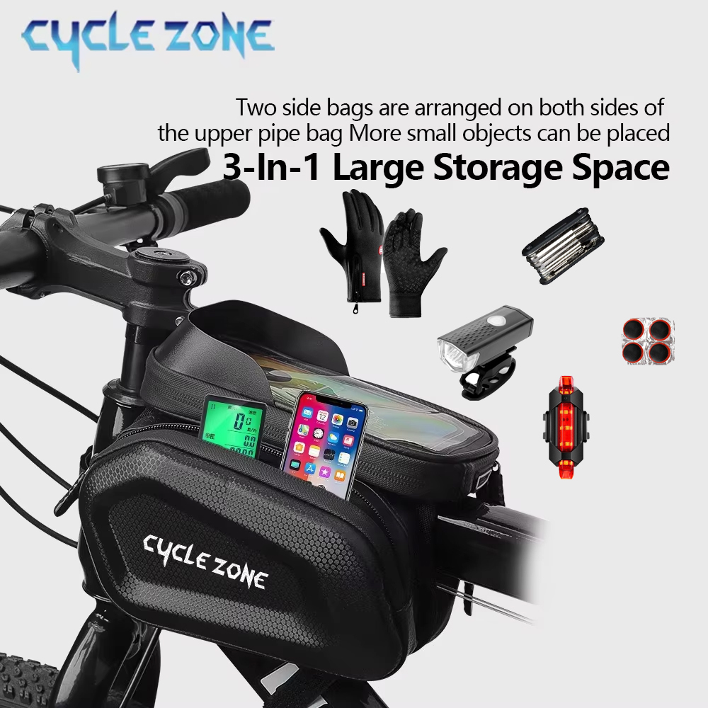 Large Capacity Bicycle Top Tub - Phone Zone Accessories & Repair Lake Charles Reviews ulasan dan harga