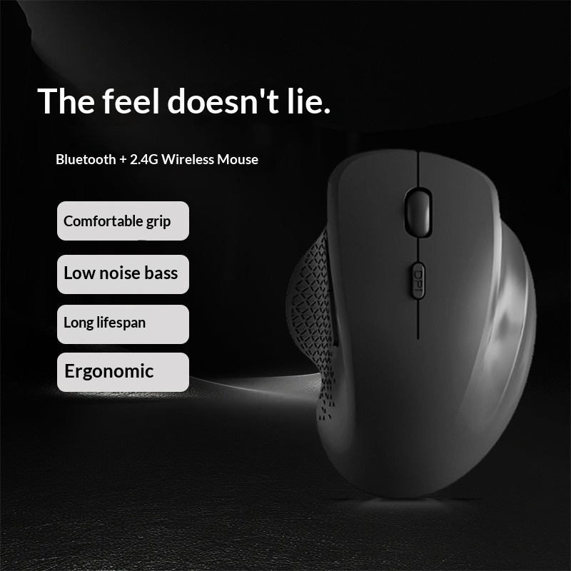 Gray Wireless Bluetooth Mouse  - Phone Accessories Officeworks ulasan dan harga