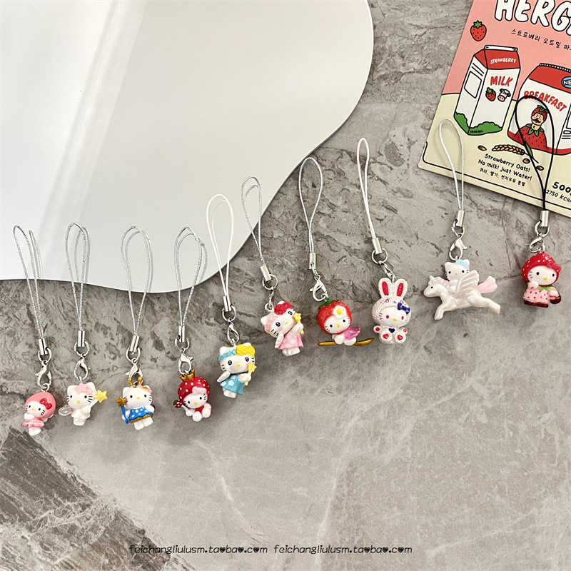 Hello Kitty Key Rope New Anime - Phone Accessories Doll ulasan dan harga