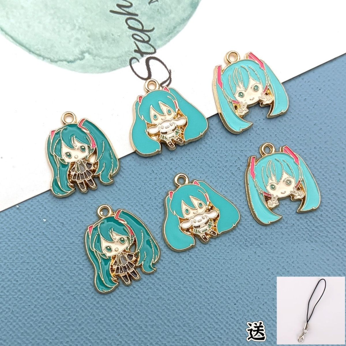 Hatsune Miku peripherals, cute - Phone Accessories Doll ulasan dan harga