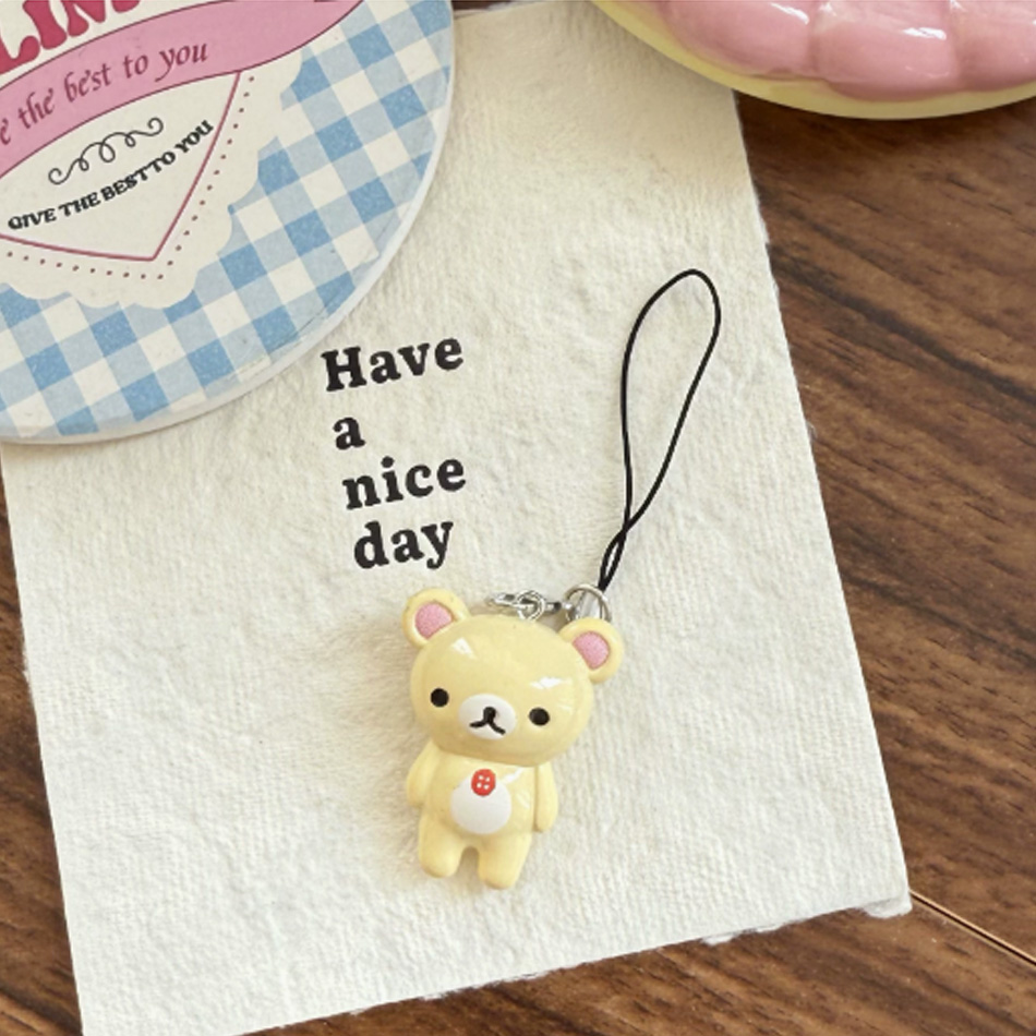 2pcs/set Kawaii Rilakkuma Easy - Phone Accessories Doll ulasan dan harga